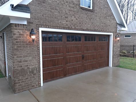 Clopay Walnut Garage Doors - Faux Wood Garage Doors