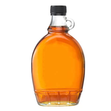 Wholesale 375ml 13oz Empty Glass Maple Syrup Bottles for Food Beverage ...