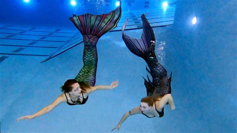 Mermaids in Magical Pool - YouTube