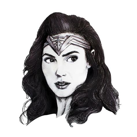 Wonder Woman 1984 Drawing by Ivan Florentino Ramirez