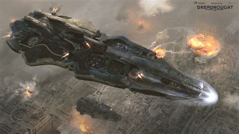 The Art of Dreadnought | Space ship concept art, Concept ships, Sci fi ...