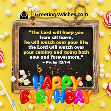 Bible Verses For Birthday Blessings & Wishes - Greetings Wishes