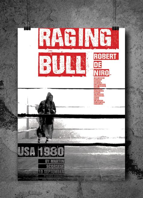 MOVIE POSTER/ raging bull on Behance