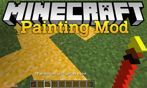 Painting Mod 1.14.3, 1.12.2 (Allow You to Paint Some Block) - Mc-Mod.Net