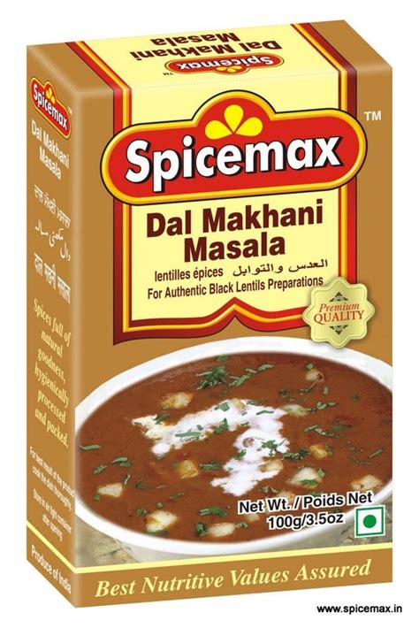 Dal Makhani Masala - Spices products,India Dal Makhani Masala - Spices ...