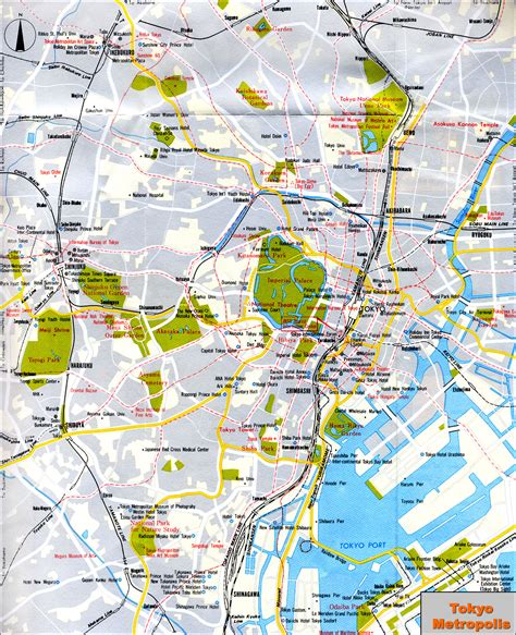 Tokyo Rail Map English | Dibandingkan