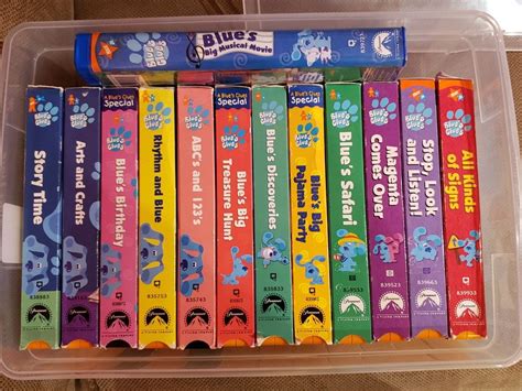 Nick Jr Blue S Clues Vhs Tapes | Images and Photos finder