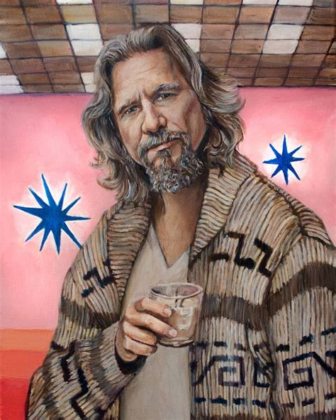 The Dude - Jeffrey Lebowski - Jeff Bridges Big Lebowski Print | The big ...