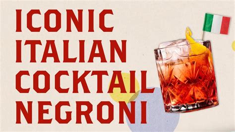 A Brief History of the Negroni - YouTube