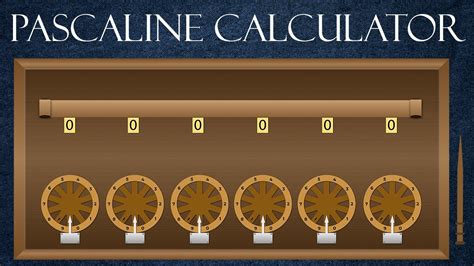 History of Computer | Pascaline Calculator - YouTube