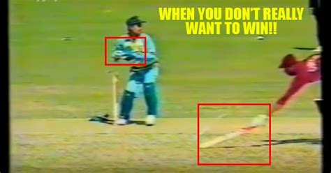 A Match Where Manoj Prabhakar and Nayan Mongia Played Villian For India ...