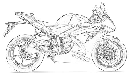 [Printables] Free Motorcycle Coloring Pages | BAPS