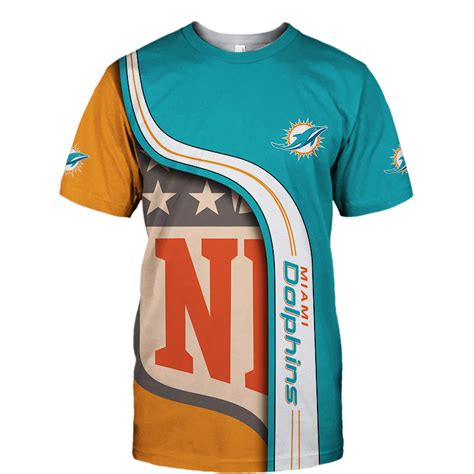 Miami Dolphins T-shirt 3D summer 2020 Short Sleeve gift for fan -Jack ...