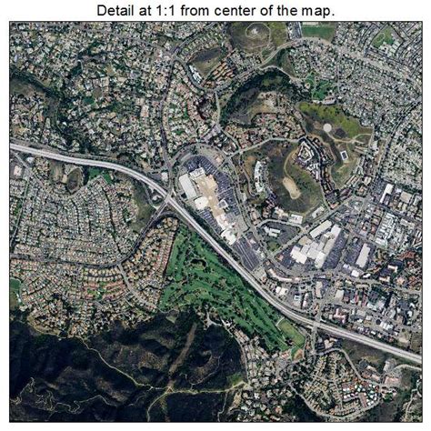 Aerial Photography Map of Thousand Oaks, CA California