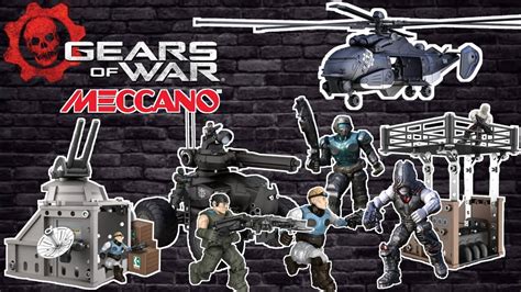 All Gears Of War Meccano Sets - YouTube