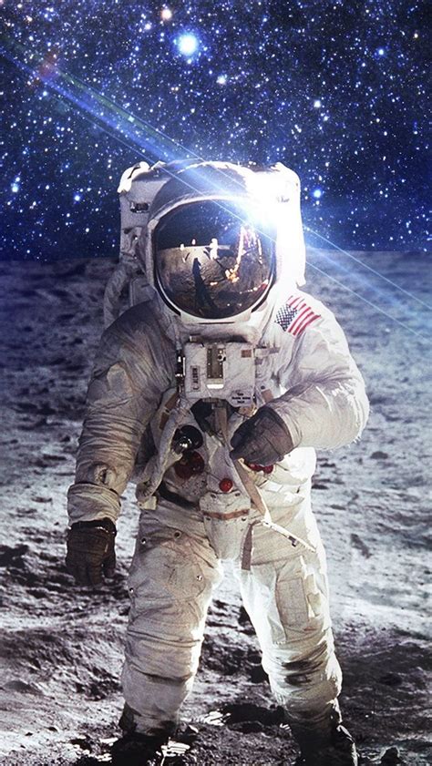 Astronaut Space Art Moon Dark #iPhone #5s #wallpaper | iPhone 5(s ...