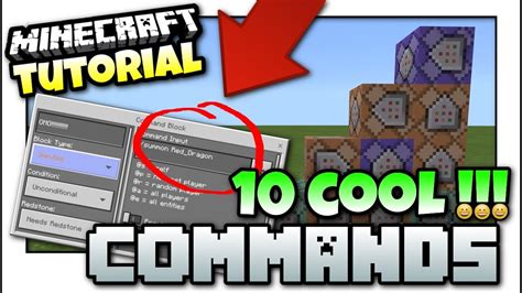 Cool commands in minecraft ps4 - atlassubtitle