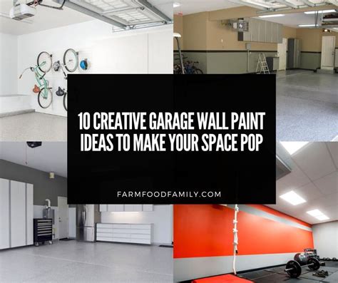 10 Creative Garage Wall Paint Ideas to Make Your Space Pop