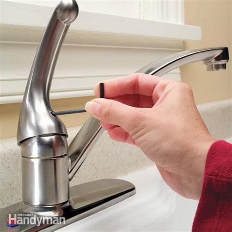 How to Repair a Single-Handle Kitchen Faucet | Kitchen faucet repair ...