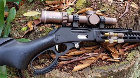 A Tactical Scope on A Marlin Lever Action. WHY? - YouTube