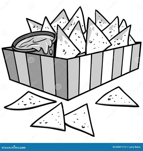 Nacho Coloring Sheet