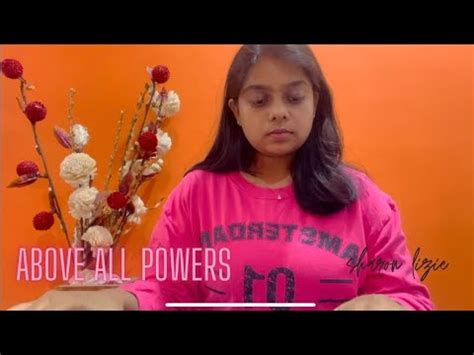 Above all powers (cover) - YouTube