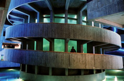 The interior of the New England Aquarium in Boston, Massachusetts. The ...