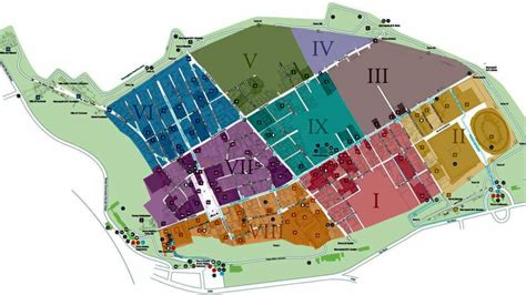 Pompeii Ruins Map