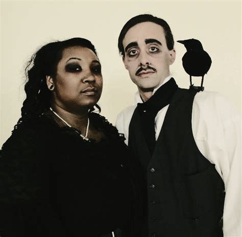 Our DIY Edgar Allan Poe & Lenore Halloween Costumes - Quirky Bohemian ...