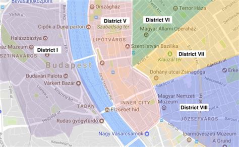 Where-to-stay-in-Budapest-District-Map-649x400 - Travel Honey