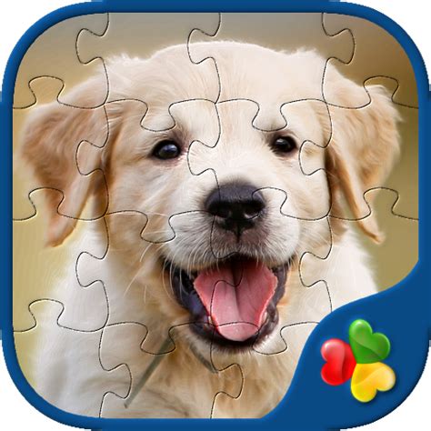 Dog Puzzles - Jigsaw Puzzle Game for Kids with Real Pictures of Cute ...