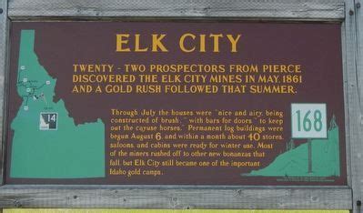 Elk City Historical Marker