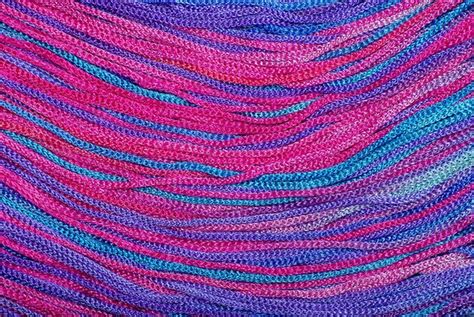 Premium Photo | A close up of a colorful knitted fabric