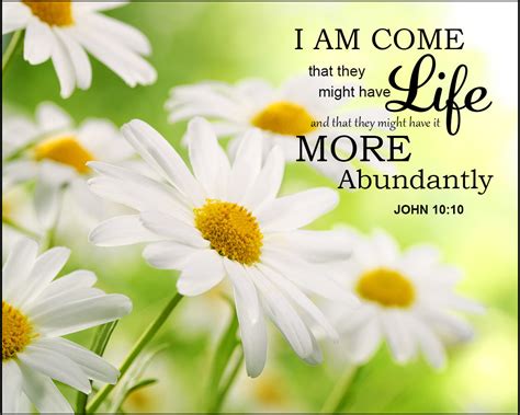 John 10:10 Abundant Life - Free Bible Verse Art Downloads - Bible ...