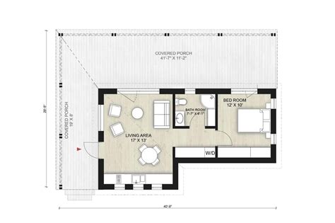 Guest House Plans - Truoba Architects