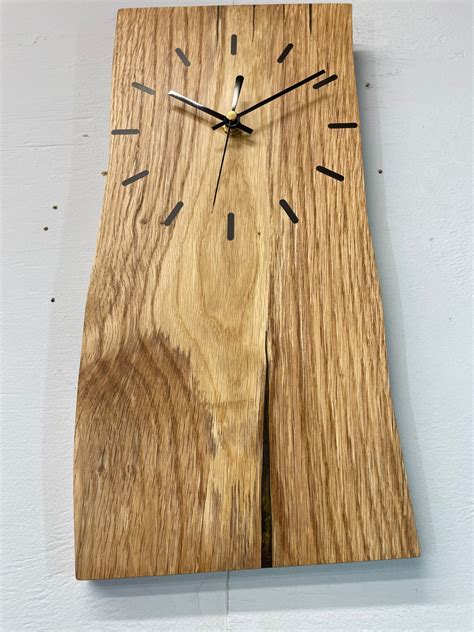 English Oak Wall Clock Wooden Clocks Unusual Wall Clock | Etsy