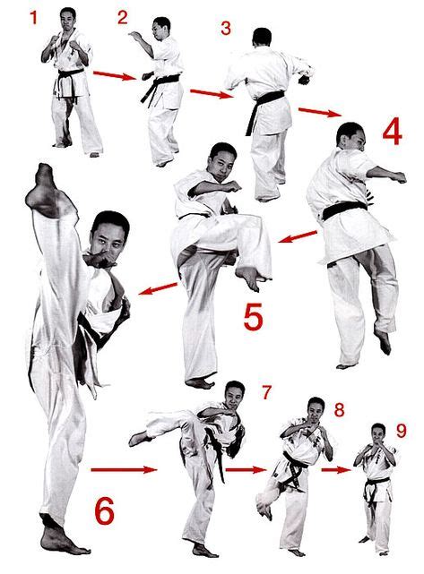 joudan ushiro mawashi geri Yamamoto.jpg (517×700) | Entrenamiento de ...