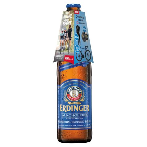 Erdinger Alkoholfrei Alcohol Free Wheat Beer 500ml Bottle | Beer ...