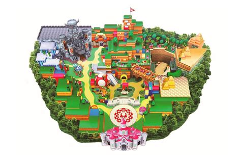 日本环球影城「Super Nintendo World™」全新主题乐园地图率先曝光 | Hypebeast