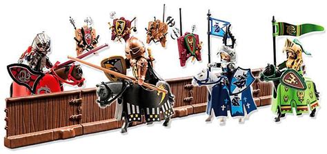 Playmobil Knights Lion Tournament Knight Set 5356 - ToyWiz