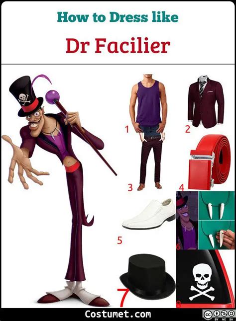 Dr Facilier (Shadow Man) Costume for Halloween