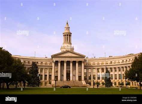 The City and County of Denver, Colorado city hall and municipal ...