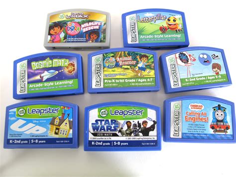 LeapFrog Leapster 2 Learning Game System with 8 Games | Property Room