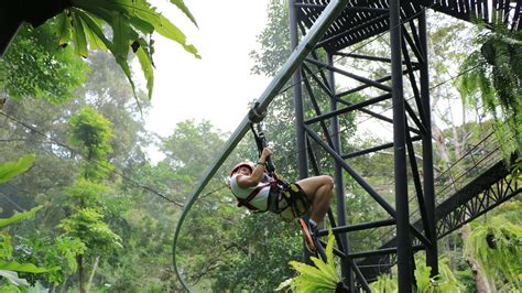 Roller Ziplining Hanuman World Phuket|Best Zipline Adventure|By Hanuman ...