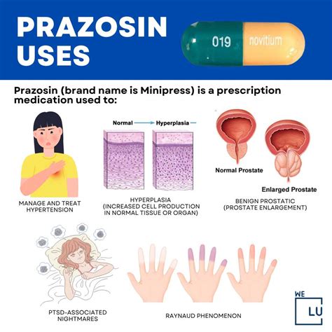 Prazosin Side Effects, Uses, Interactions, Warnings, & More