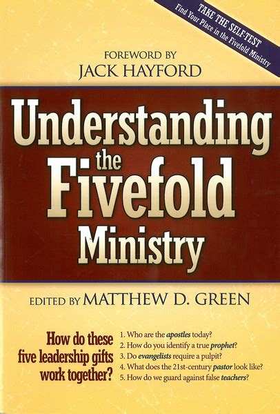 Understanding The Fivefold Ministry: How do these five leadership gifts ...