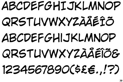 What is Viz's Text Font in the Manga? • Kanzenshuu