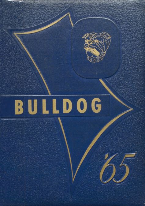 1965 yearbook from Pike County High School from Brundidge, Alabama for sale