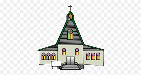 Church Clipart Baptist Church - Black Church Clip Art - FlyClipart