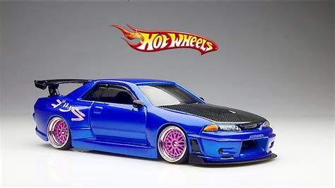 NISSAN GTR R32 WIDEBODY HOT WHEELS CUSTOM - YouTube